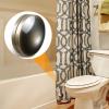 Jetec 12 Pcs/6 Sets Magnetic Curtain Weights No Sew Shower Curtain Magnets Gray Plastic Shower Curtains Liner Clips for Light Curtains Tablecloth Liner view 3
