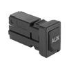 X AUTOHAUX 86190-02010 Car Aux Port Auxiliary Stereo Adapter Input Jack for Toyota Corolla Avalon Tacoma view 3