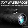 YSCO Monocular Telescope 40x60 Handheld for Smartphone Night Vision with Tripod and Holder, IPX7 Waterproof High Powful Optics Monoscope Binoculars Spotting scopes for Adult Stargazing view 3