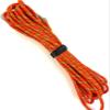 AIRNIX 20pc 8" x .75" (6.5" useable) Hook and Loop Nylon Cinch Straps, Reusable Fastening, Securing, Cable Straps, Metal Buckle, Black view 2