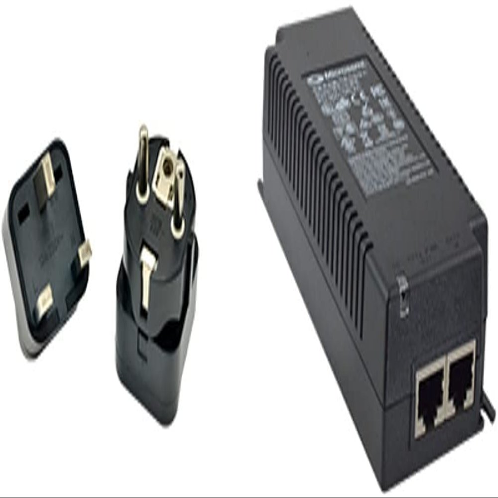 ACTi PPOE-0103 High PoE Injector, 60W Gigabit, IEEE 802.3at Compliant, AC 100~240V with Universal Connectors, Black For use with A950, A951, B915, B916, B928, I915, I96, I97 and I98 Speed Dome Cameras