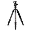 Benro MeFOTO Globetrotter Travel Tripod, Ballhead and Monopod in Black, 2 Series Carbon Fiber Legs, 4 Leg Sections, Twist Leg Locks, Padded Carrying Case (BMGTCBLK) view 1