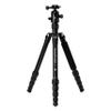 Benro MeFOTO Globetrotter Travel Tripod, Ballhead and Monopod in Black, 2 Series Aluminum Legs, 4 Leg Sections, Twist Leg Locks, Padded Carrying Case (BMGTABLK) view 1