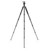 Benro MeFOTO Globetrotter Travel Tripod, Ballhead and Monopod in Black, 2 Series Aluminum Legs, 4 Leg Sections, Twist Leg Locks, Padded Carrying Case (BMGTABLK) view 2