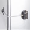 FIGEPO Fridge Lock Combination Coded Child Safety Lock with Strong Adhesive, No Keys Needed (1, Grey) view 1