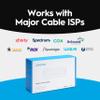 Hitron CODA DOCSIS 3.1 - Cable Internet ONLY (NOT Compatible with Fiber/DSL) | Up to 1 Gbps Cable Modem | Requires WiFi Router | Xfinity, Spectrum, Cox Certified view 4