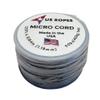 US Ropes Tactical Nylon Micro Cord 1.18mm X 125ft Lightweight Braided Cord (3/64" Diameter) on Spool Camping Boating Home Fishing Garden Jewelry 90lb Test Breaking Load (Silver Grey) view 2