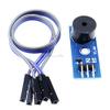 2 Set Passive Buzzer Module Alarm Sensor Beep Module for Arduino Smart Car 3.3V-5V I/O Interface of SCM with Line view 4