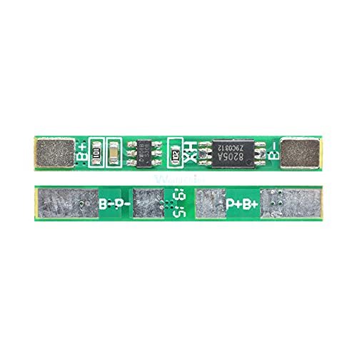 10Pcs 1S 3.7V 2.5A Lithium Battery Protection Board BMS PCM PCB Polymer Over Charge Discharge Li-ion Protect Module