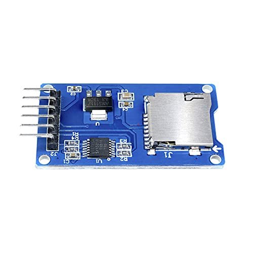 2PCS Micro SD Storage Board Micro SD TF Card Adapter Memory Shield Expansion Module SPI for Arduino AVR Microcontroller 3.3V