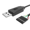 6Pin FTDI FT232RL FT232 Module for Arduino USB to TTL UART Serial Wire Adapter RS232 Download Cable Module LED Indicator view 3