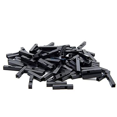 100Pcs 2.54mm 1P Pitch Dupont Jumper Wire Cable Housing Female Pin Contor