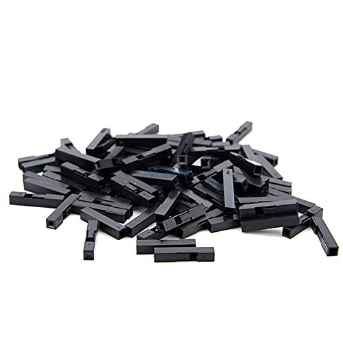 100Pcs 2.54mm 1P Pitch Dupont Jumper Wire Cable Housing Female Pin Contor