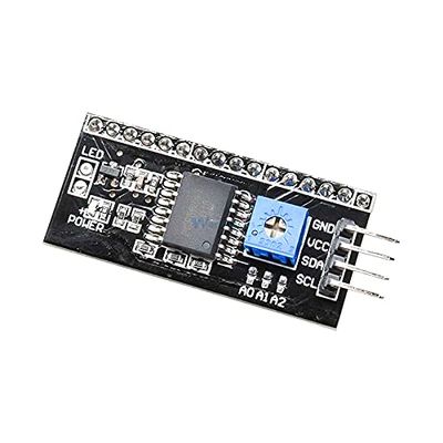 10Pcs/Lot IIC/I2C Interface LCD1602 Adapter Plate Board 5V LCD Adapter Converter Module for LCD1602 2004 LCD for Arduino