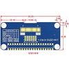 1.3inch OLED HAT Display 128x64 Pixels SPI/I2C Interface Embedded Controller Direct-pluggable for Raspberry Pi 2B/3B/3B+/Zero W view 4