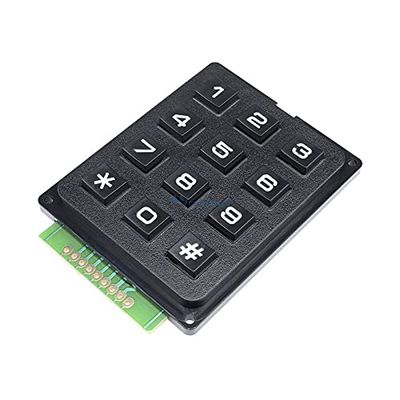 4 x 3 Matrix Array Matrix Keyboard Module 12 Key Membrane Switch Keypad Membrane Switch Keypad