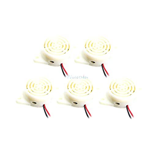5PCS/Lot 95DB Alarm High-Decibel 3-24V 12V Electronic Buzzer Beep Alarm Intermittent Beep for Arduino SFM-27