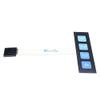 1x4 Key Matrix Membrane Switch Control Panel Keypad Keyboard Slim view 2