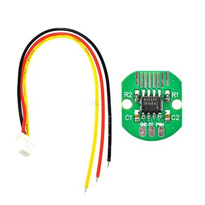 4pcs AS5600 Absolute Value Rotary Encoder PWM/I2C Port 12 Bit for Brushless Gimbal PTZ/Gimbal/Pan Tilt Motor Incremental Encoder