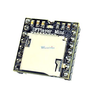 10pcs/lot Mini MP3 Player Module TF Card U Disk Mini MP3 Player Audio Voice Module Board for Arduino DF Play in Stock