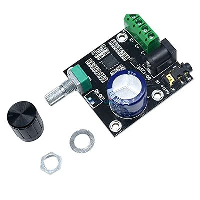 Super Slim 2 x 15W PAM8610 Class D Digital Dual Power Audio Amplifier Board Module 12V 15 W+15 W Electrical Components