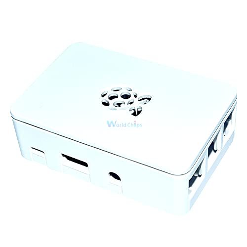 1Pcs White Premium Raspberry Pi Case - Updated for Raspberry Pi 3 2 & B+