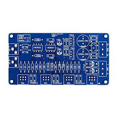NE5532 Volum Control Audio Power Amplifier PCB Board/DIY DIY Kit Electronic PCB Board Module 15V AC