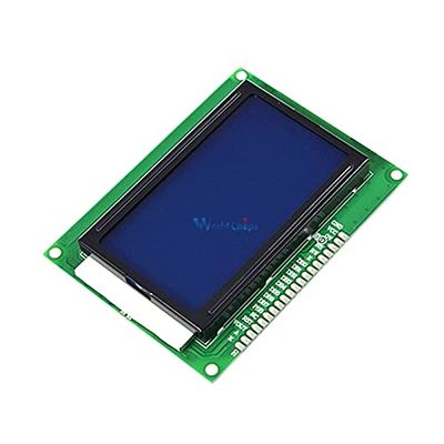 12864 128x64 Dots Graphic Blue Color Backlight LCD Display Module for Arduino Raspberry Pi