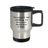Introvert but Willing to Discuss Amateur Radio. Amateur Radio Travel Mug, Sarcastic Amateur Radio, Bottle For Friends view 2