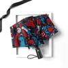 LJYT Automatic opening and closing, automatic closing, sun and rain outdoor umbrella-folding umbrella wind and UV protection (Color : Pattern) view 4