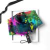 LJYT Premium Umbrella-Compact Automatic Umbrella-Folding Travel Umbrella-Portable Automatic Umbrella (Color : Paint Splatter Dark) view 4