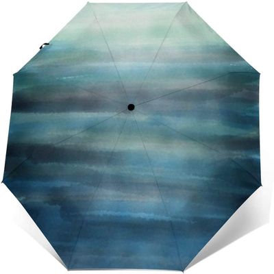 LJYT Umbrellas Folding Umbrella Windproof UV Protection Compact Umbrella for Travel Outdoor Daily Use (Color : B)
