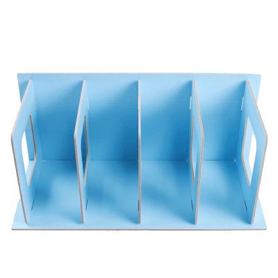 DCFV Household Multifunctional Storage DIY Creative CD Racks, DVD Racks Storage Wooden Display Stand Album, Record DVD Storage Box (Color : A)