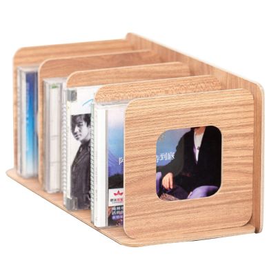 DCFV CD Rack Wooden Storage Rack, Assembled Creative Display Rack, CD Storage Cabinet,Record Rack,5 Color (Color : C)