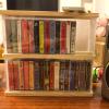 DCFV Tape Storage Display Rack, Cd Solid Wood Acrylic Storage Box, Dust-Proof Album Desktop Rack, 2 Sizes (Size : 11.8 * 3.9 * 10.6inch) view 2
