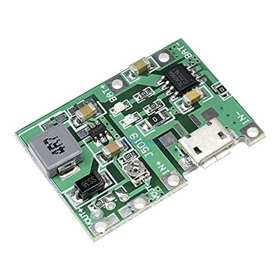 3.7V 4.2V Lithium Li-ion 18650 Battery Charger Board DC-DC Step Up Boost Module Lithium Battery Charging Step-Up Board Module