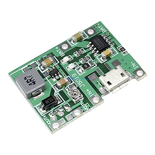 3.7V 4.2V Lithium Li-ion 18650 Battery Charger Board DC-DC Step Up Boost Module Lithium Battery Charging Step-Up Board Module