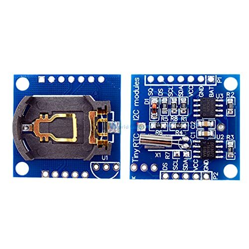 1Pcs I2C IIC RTC DS1307 AT24C32 Real Time Clock Module for Arduino 51 AVR ARM PIC 2.92.6cm Without Battery