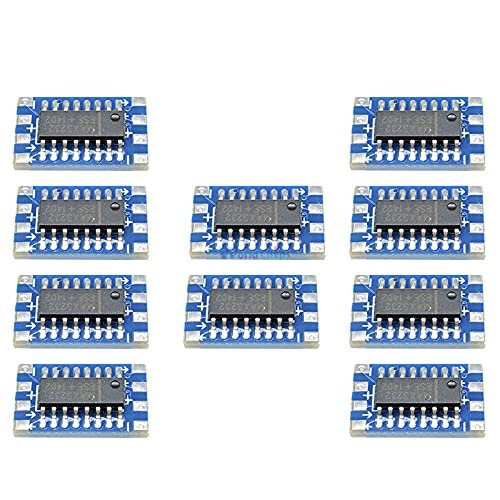 10PCS Serial Port Mini RS232 to TTL Converter Adaptor Module Board MAX3232 115200bps