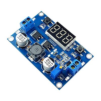 DC-DC 100W LTC1871 3-35V to 3.5~35V Booster Step up Module Power Voltage Regulated with LED Voltmeter