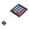 4 4 Matrix Array/Matrix Keyboard 16 Key Membrane Switch Keypad DC 35V 100mA 1W for Arduino 4X4 Matrix Keyboard view 1