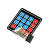 4 4 Matrix Array/Matrix Keyboard 16 Key Membrane Switch Keypad DC 35V 100mA 1W for Arduino 4X4 Matrix Keyboard view 2