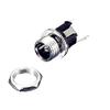 10PCS 5.5 x 2.1mm DC Power Supply Jack Socket Female Panel Mount Connector Adapter 3-Pin 12mm x 12mm x 20mm view 2