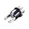 10PCS 5.5 x 2.1mm DC Power Supply Jack Socket Female Panel Mount Connector Adapter 3-Pin 12mm x 12mm x 20mm view 4