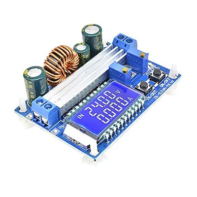 35W DC 5.5-30V to 0.5-30V Digital LCD Display Automatic Step up Down Buck Boost Converter Power Supply Module Adjustable Board