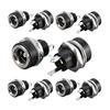 10Pcs 3A 12v for DC Power Supply Jack Socket Female Panel Mount Connector 5.5mm 2.1mm Plug Adapter 2 Terminal Types 5.52.1 view 1