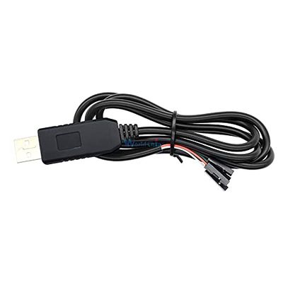 5PCS PL2303 PL2303HX USB to UART TTL Cable Module 4p 4 Pin RS232 Converter Serial Adapter Cable Module PL2303HX Converter