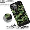 DuraSafe Cases for iPhone 11 PRO Max 2019 6.5 Inch A2161 A2220 A2218 Shockproof Sturdy Printed Case with Multi Layer Protection & Kick Stand - Military Moss(Without Holster) view 2
