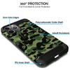 DuraSafe Cases for iPhone 11 PRO Max 2019 6.5 Inch A2161 A2220 A2218 Shockproof Sturdy Printed Case with Multi Layer Protection & Kick Stand - Military Moss(Without Holster) view 3
