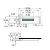 0.69 inch 96x16 OLED Display Module White Display 0.69" SSD1306 LCD Screen Control Board for Arduino 3-5.5V IIC Interface view 4